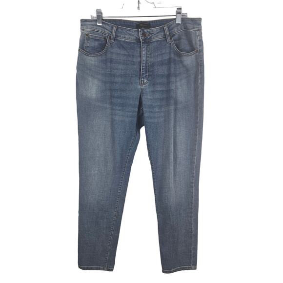 Frye Whiskering Light Wash Women's Denim Jean's 14 - Picture 1 of 5